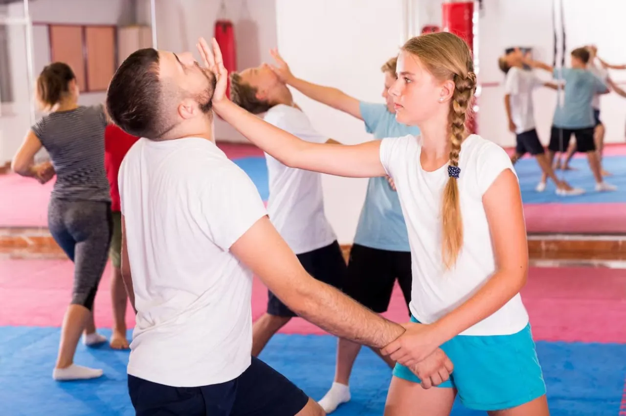 Krav Maga technique training at ABC Martial Arts